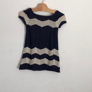 Lilly Pulitzer Navy Knitted Dress Size XS 2-3